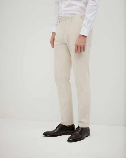 Textured Tailored Pant, Neutral, hi-res
